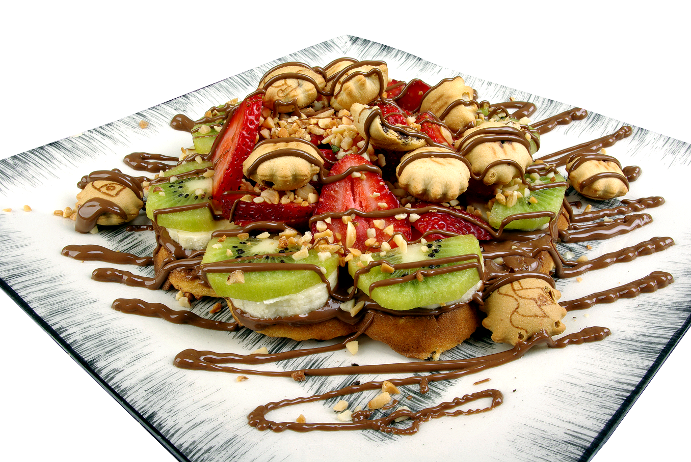 Belçika Çikolatalı Waffle