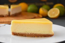Limonlu cheesecake